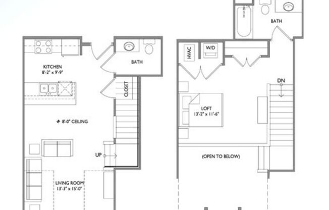 1 bed, 1.5 baths, 845 sqft, $1,630, Unit 211-308