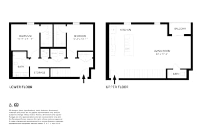 2 beds, 1.5 baths, 1,186 sqft, $2,890