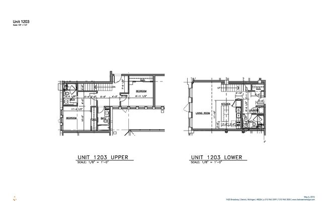 2 beds, 3 baths, 1,291 sqft, $2,520, Unit 1203