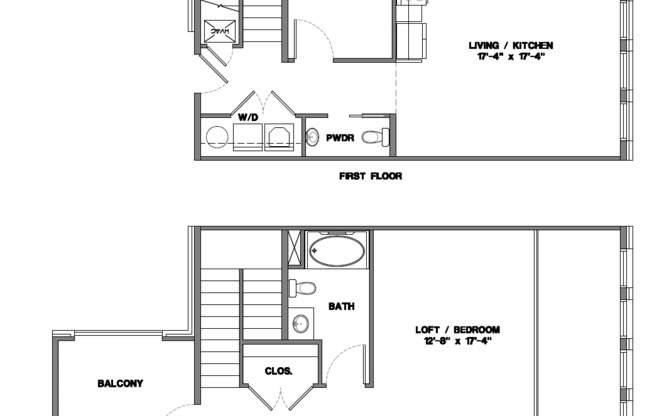 1 bed, 1.5 baths, 998 sqft, $1,075, Unit 58