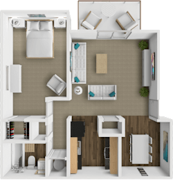 1 bed, 1 bath, 900 sqft, $1,125