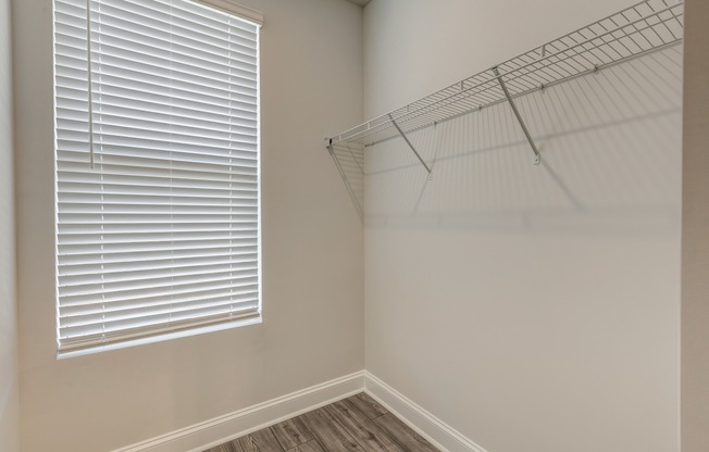 Discover the luxury of ample storage in these townhomes with expansive closets featuring ventilated shelving. Organize your wardrobe effortlessly in a space designed to elevate your style.