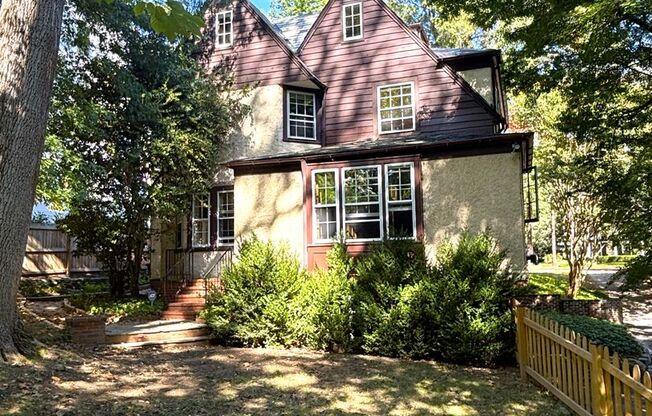 Wesley Heights Tudor on 1/3 Acre