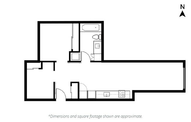 2 beds, 1 bath, 787 sqft, $2,850, Unit 311