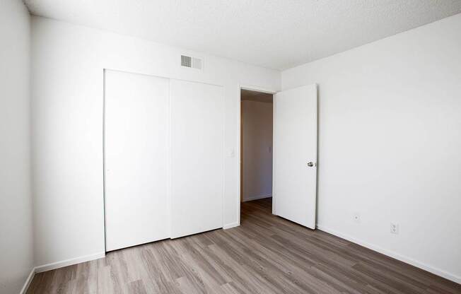 Bedroom at La Lomita Apartments in Tucson Arizona