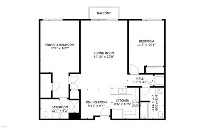 2 beds, 2 baths, $3,495