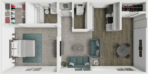 1 bed, 1 bath, 920 sqft, $1,160