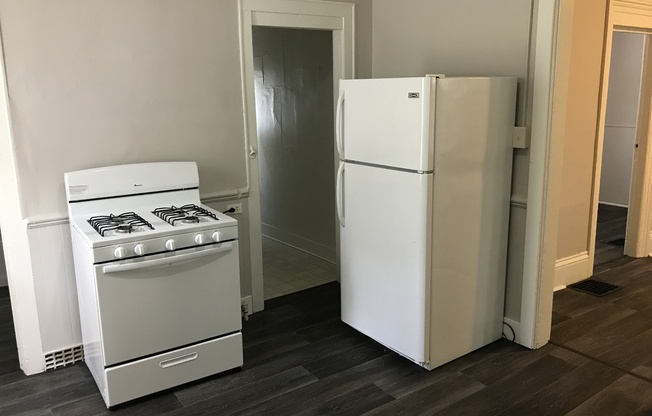 Updated, spacious 2 bedroom, 1 bathroom first floor apartment in the transforming Belknap neighborhood