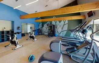 Fitness Center with Cardio Machines at Spyglass Creek, Denver, 80224