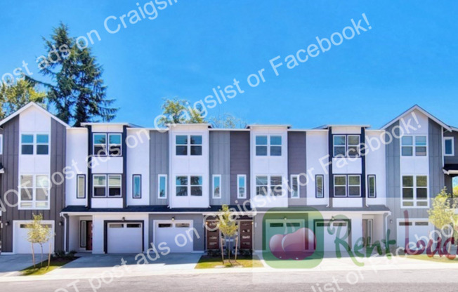 Spectacular Newer 3-Bedroom Townhome w/Garage in Super Convenient Lynnwood Location!