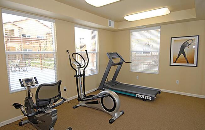 You will like the cardio room at Villa Siena Apartments