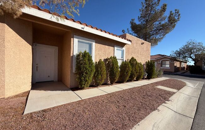 single story townhome