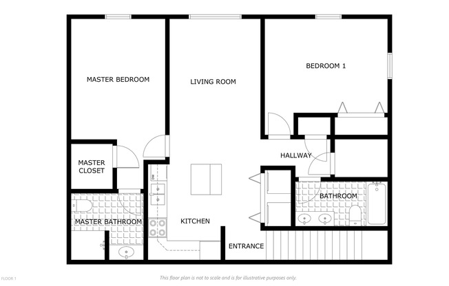 2 beds, 2 baths, 1,180 sqft, $1,425, Unit 1750-6