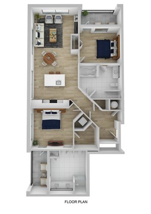 2 beds, 2 baths, 1,147 sqft, $3,664