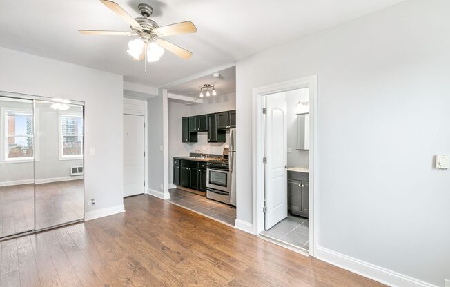 Studio, 1 bath, 278 sqft, $1,400, Unit 501