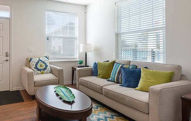 Furnished living room-Foote Park at South Memphis, TN