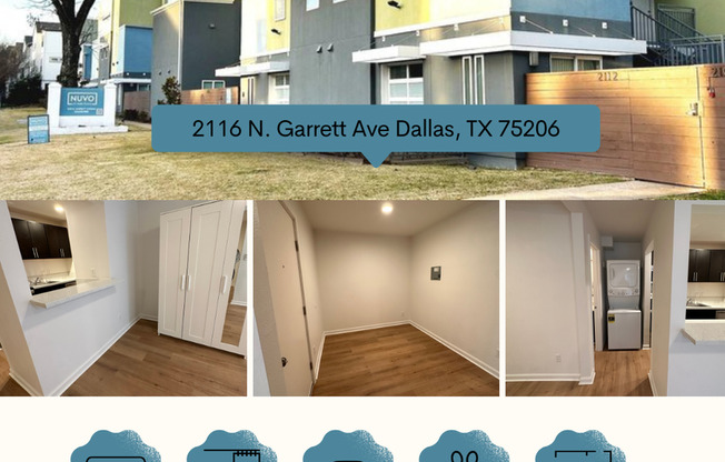 1 bed, 1 bath, 475 sqft, $1,125, Unit 107