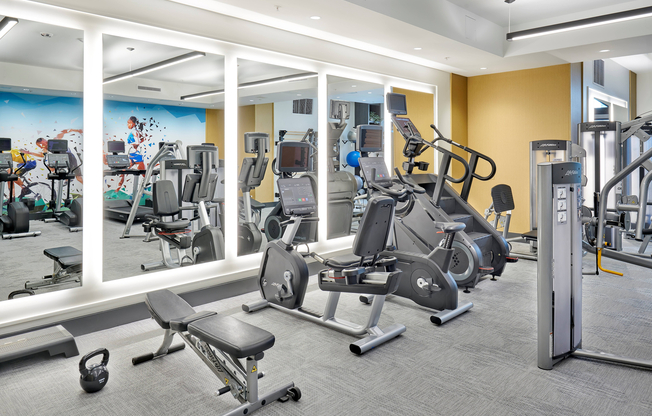 Fitness Center With Cardio & Weights- Renovated 2025