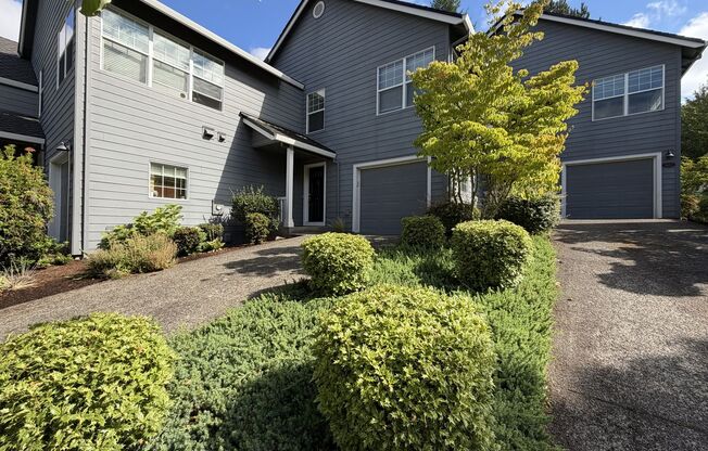Bright Cedar Mill Townhome-Style Home with Vaulted Living Room, Skylight, Garage & Modern Kitchen