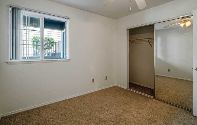 Carpeted Bedroom