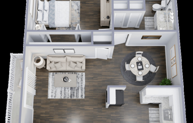 1 bed, 1 bath, 780 sqft, $1,283