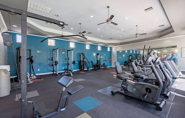 Gym at Palazzo Townhomes, Phoenix