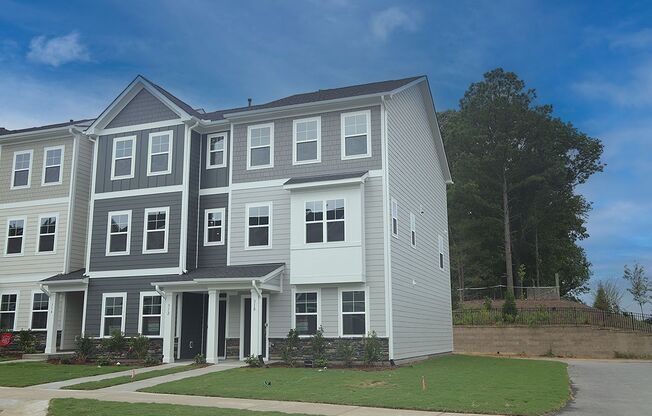 Spacious End Unit Townhome in Beautiful New Wake Forest Community