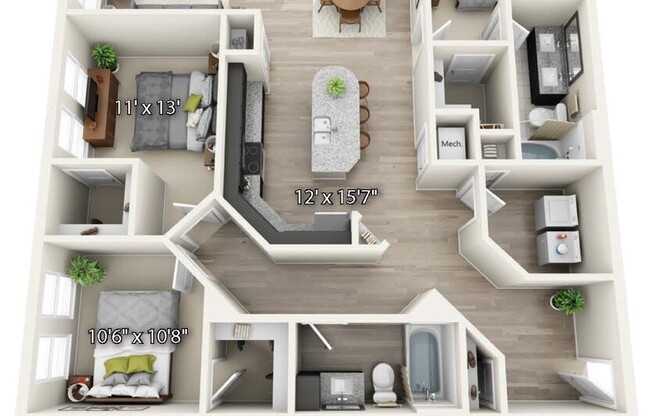 3 beds, 2 baths, 1,431 sqft, $2,226