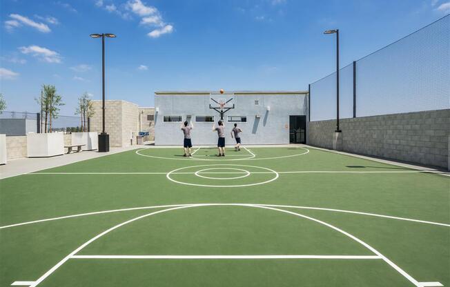 Basketball court