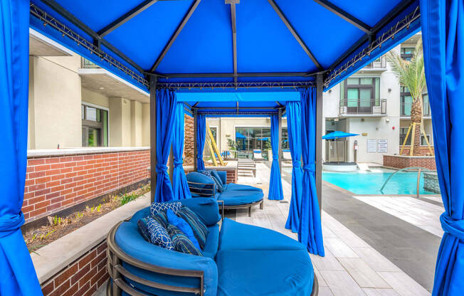 Private Poolside Cabanas