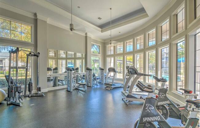 24-Hour State-of-the-Art Fitness Center.