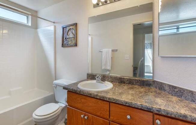 Bathroom with Tub at Canyon Ridge