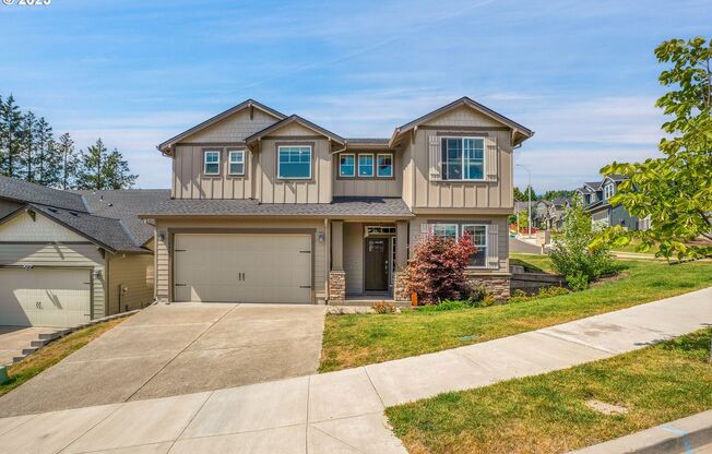 Stunning 5-Bedroom Portland Home with Mt. Hood Views, Main-Level Bedroom, Gourmet Kitchen, 2-Car Garage & Large Backyard