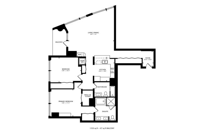 2 beds, 2 baths, $6,995