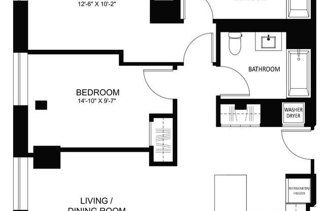 2 beds, 2 baths, 987 sqft, $5,279