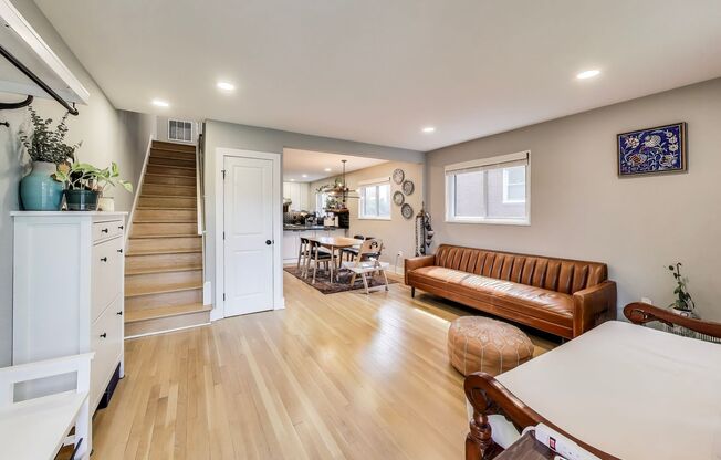 Welcome to this fully renovated, contemporary row home nestled in Michigan Park!