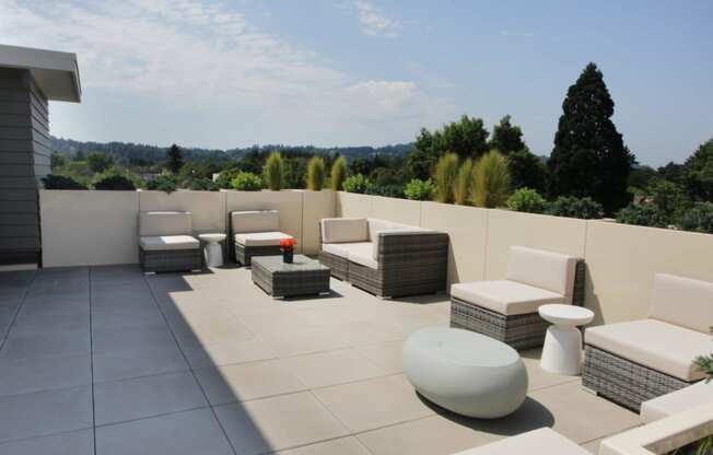 The Morgan | Building Rooftop Lounge