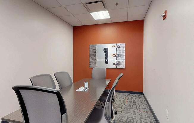 Conference room at Trillium Apartments, Fairfax, Virginia