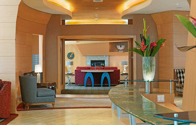 Asteria Lobby with WiFi Access