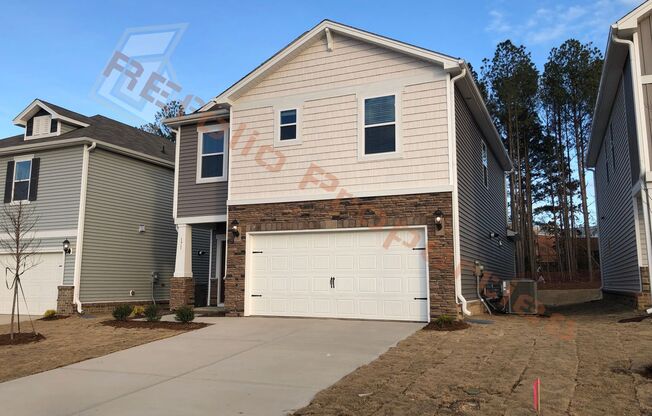 Beautiful 3 Bedroom, 2.5 Bath house w/ 2 Car-Garage in Oak Manor, Garner. Available July 21st!