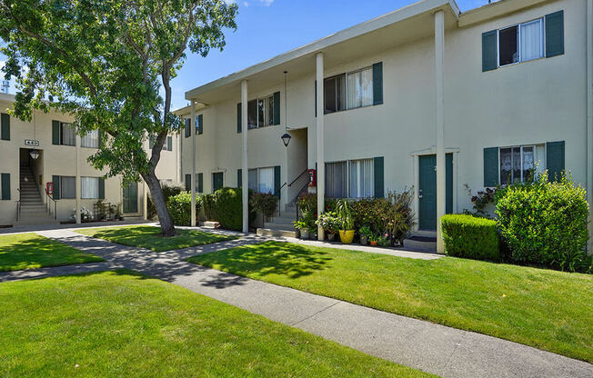 Two story apartment at Colonial Garden Apartments, San Mateo, CA, 94401