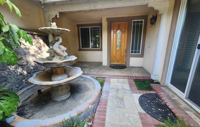 Price Lowered! Partially Furnished Rancho Cucamonga 4 Bedroom Home