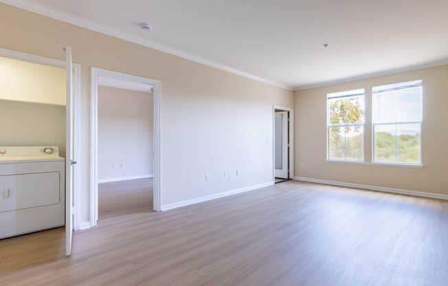 Living Room with Hard Surface Flooring