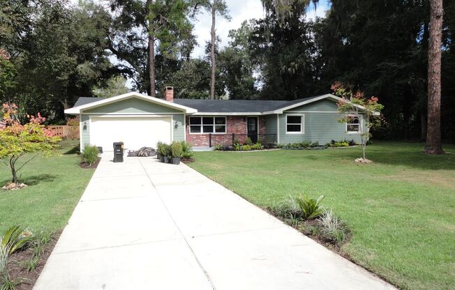 Renovated 4 bedroom/2 bath home in the South Idylwild Area of Gainesville