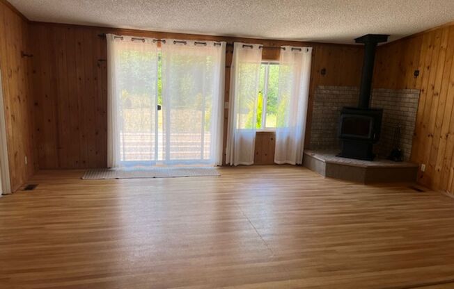 Peaceful Home on Acreage with Garage