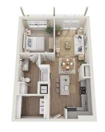 1 bed, 1 bath, 759 sqft, $1,779