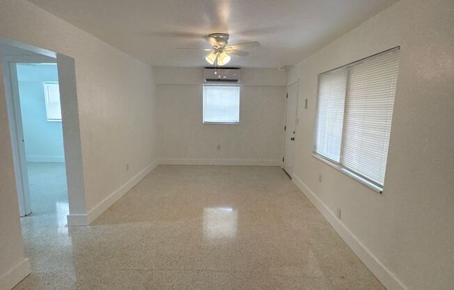 2-bedroom, 1-bath apartment