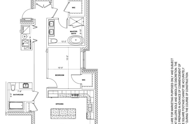 2 beds, 2 baths, 1,230 sqft, $2,625, Unit 770-3E