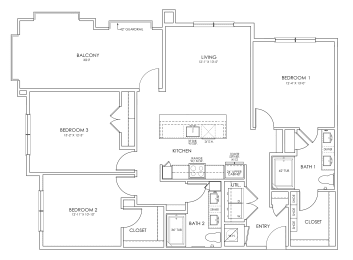 3 beds, 2 baths, 1,363 sqft, $2,216