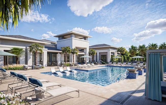 the pool at the resort at longboat key club